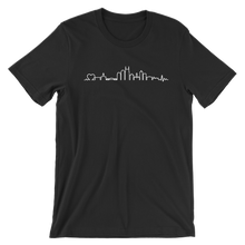 Load image into Gallery viewer, Black Skyline Tee
